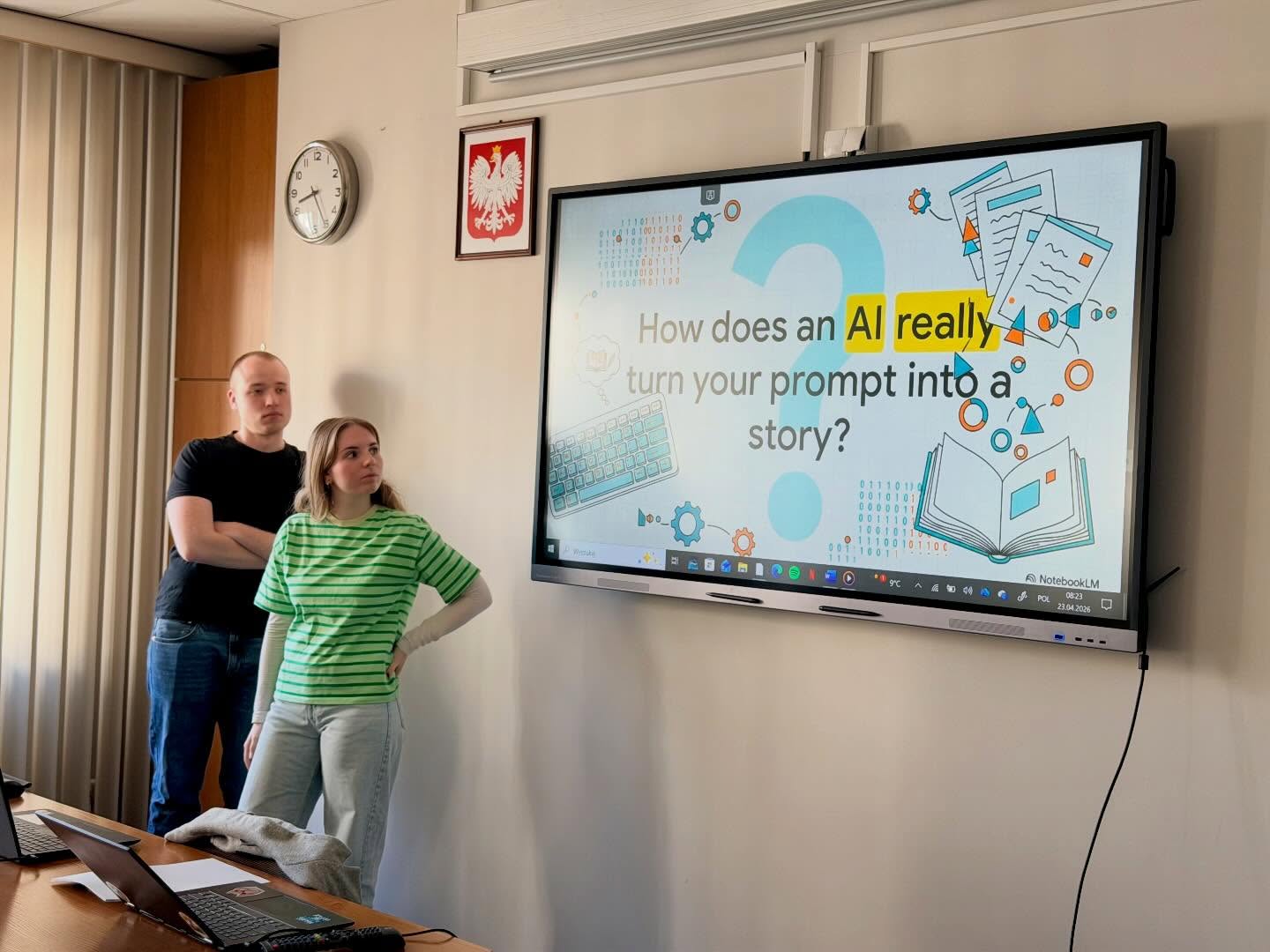 Wizyta studentów programu Erasmus+ w naszej szkole